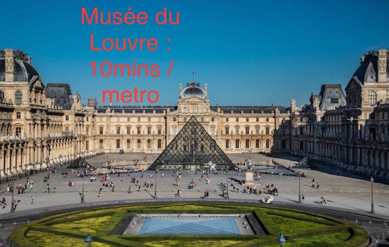 Studio 10 Mins Walk Eiffel Tower, Paris 16 Exterior foto